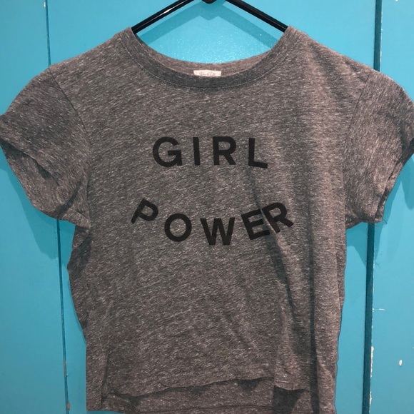 gray brandy crop top - Picture 1 of 1